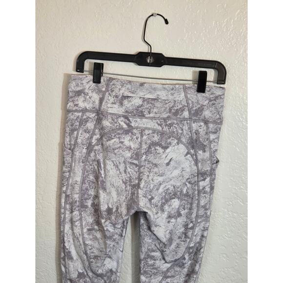 Lululemon Women's Time To Sweat Crop Leggings 23" Inseam Size 10‎ Gym Pockets - Picture 7 of 10